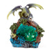 Sweet Dreams Baby Dragon LED Woodland Crystal Den Ornament