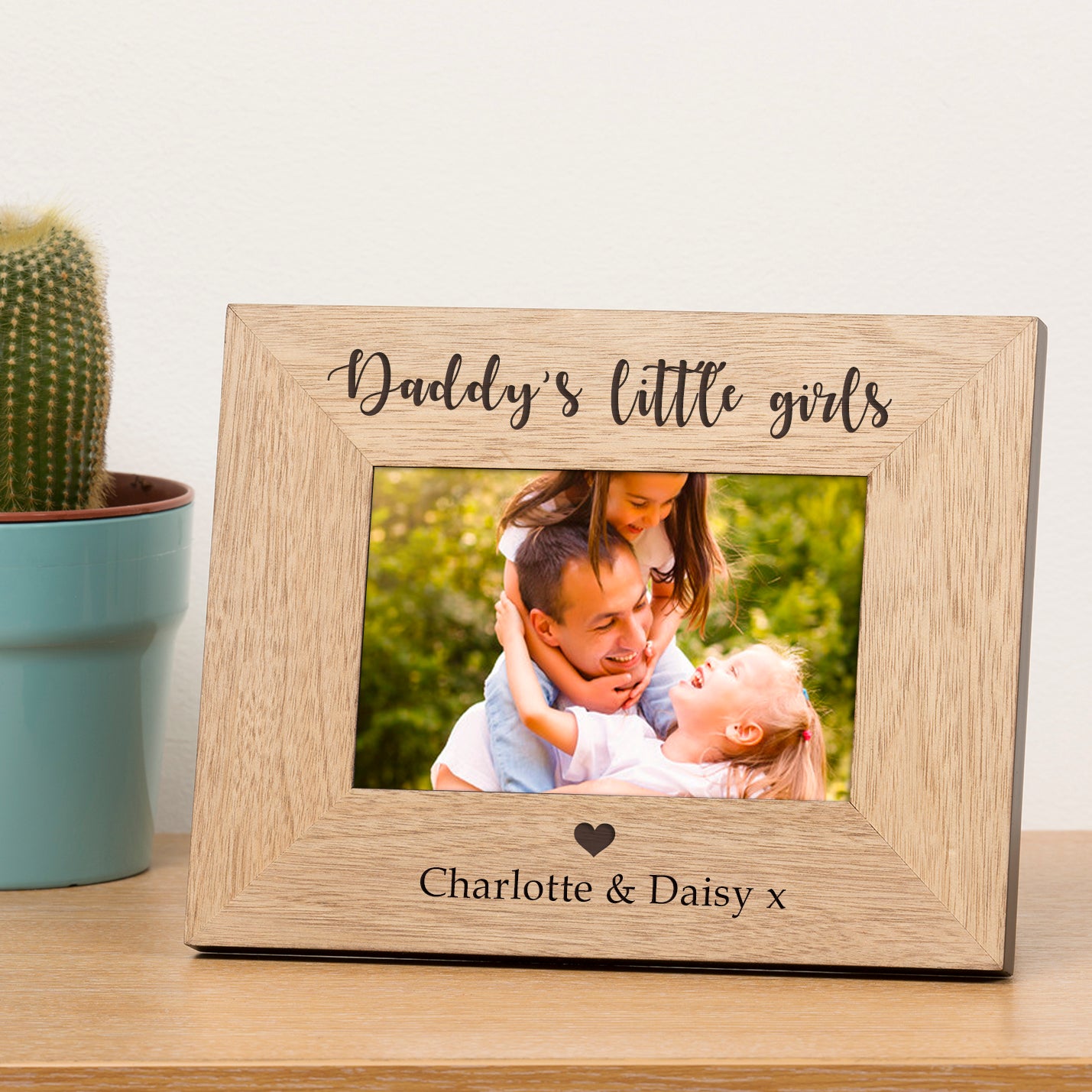 Personalised Daddy's Little Girl Photo Frame