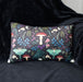 40cm Rectangular Dark Forest Print Cushion