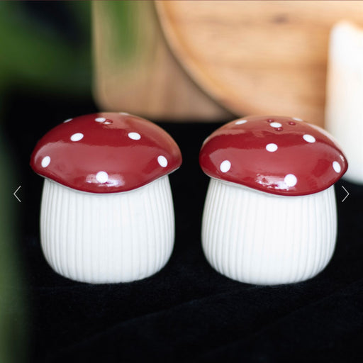 Mushroom Salt and Pepper Shaker Set