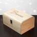 Personalised Kids Engraved Keepsake Chest Box