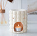 Cream Speckle Bubble Wax Melt Oil Burner