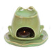 Frog Shaped Oil Wax Melt Burner on Lily Pad