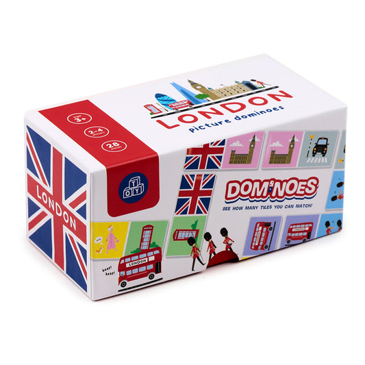 London Souvenir Kids Dominoes Set