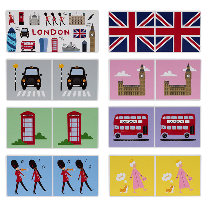 London Souvenir Kids Dominoes Set
