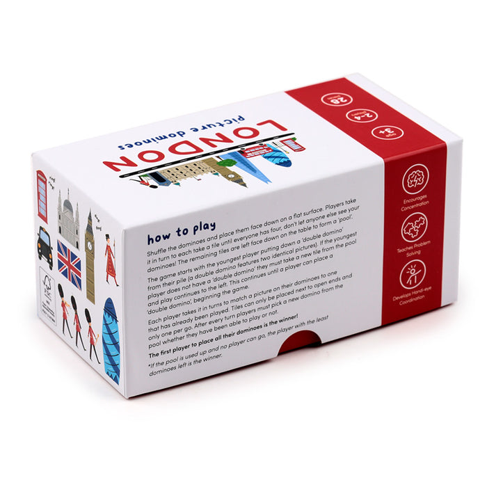 London Souvenir Kids Dominoes Set