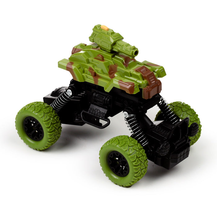 Stunt Tank Pull Back Action Toy