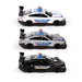Police Car Pull Back Action Toy