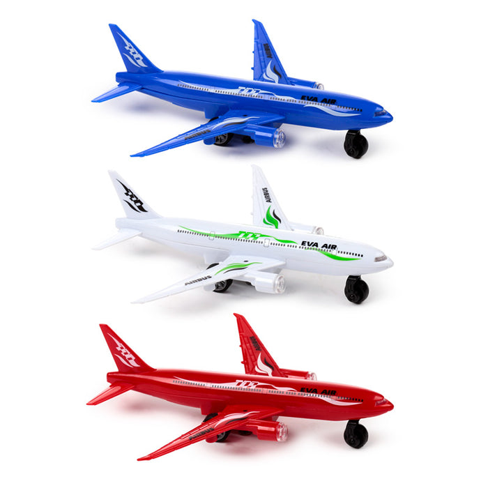 Sky Team Jet Light & Sound Friction Pull Back Action Toy
