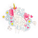 Unicorn Magic 90pc Shaped Jigsaw Puzzle