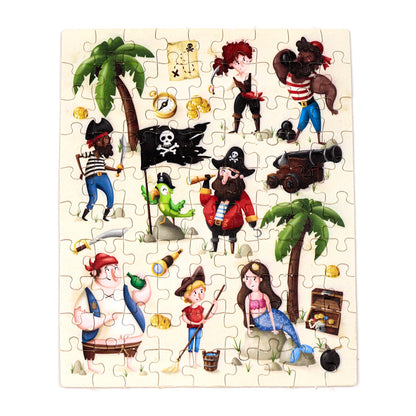 Jolly Roger Pirates 96pc Kids Jigsaw Puzzle