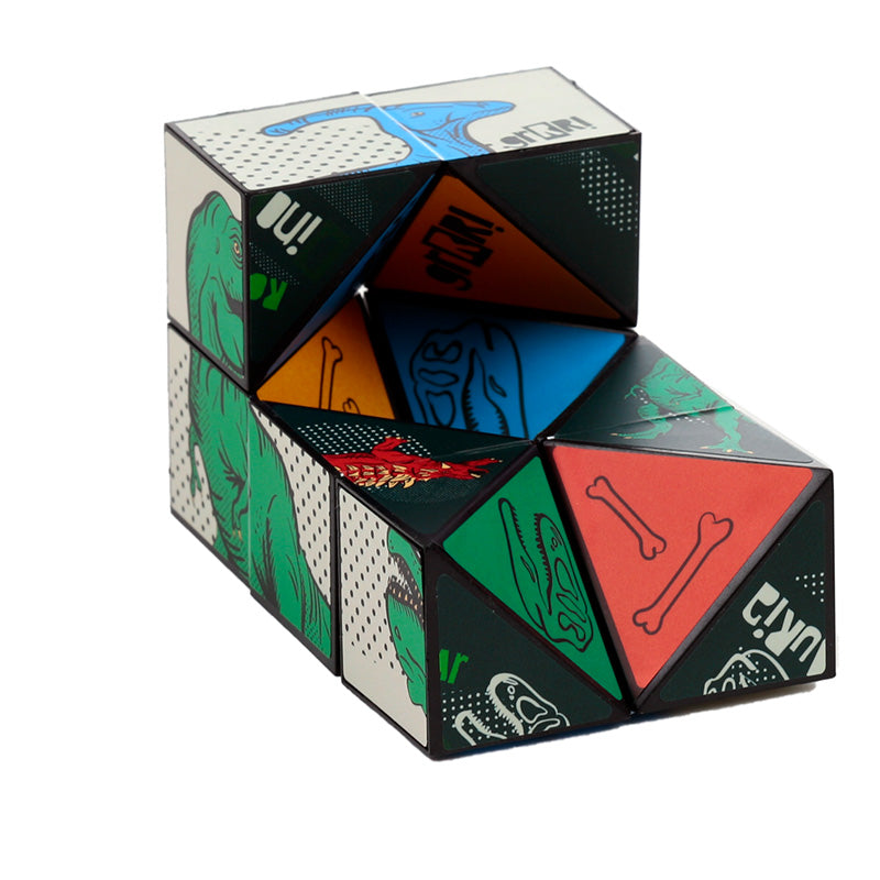 Dinosaur Puzzle Cube Toy