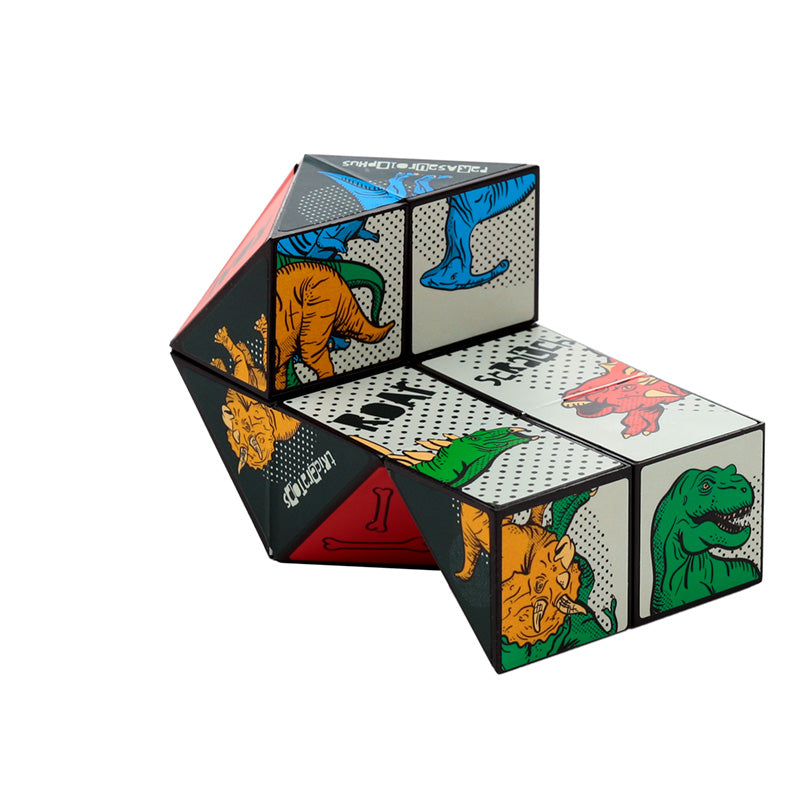 Dinosaur Puzzle Cube Toy