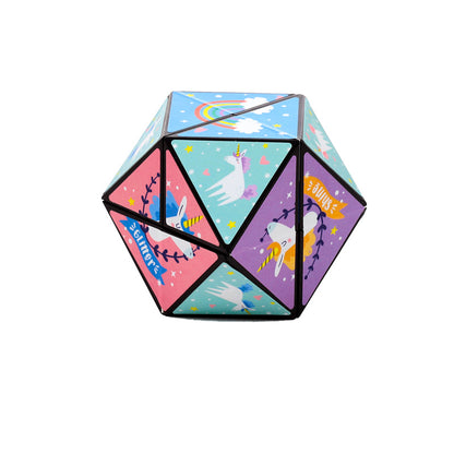 Unicorn Magic Puzzle Cube Toy