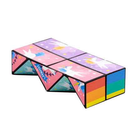 Unicorn Magic Puzzle Cube Toy