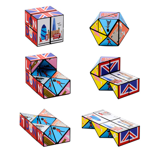 London Souvenir Puzzle Cube Toy