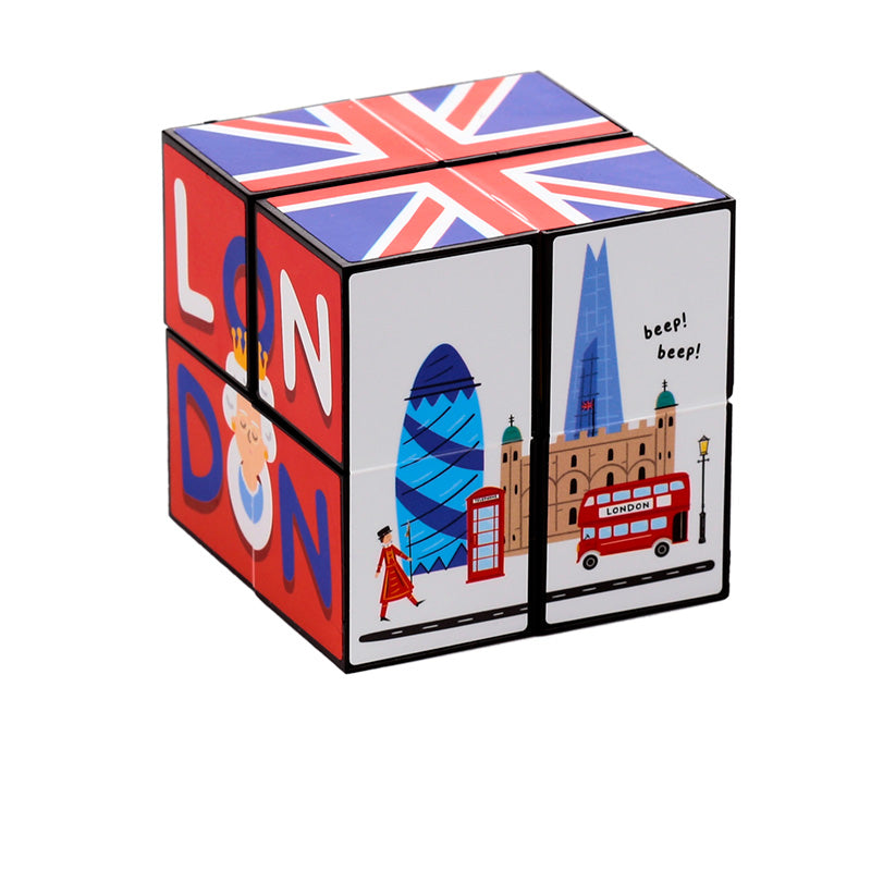 London Souvenir Puzzle Cube Toy