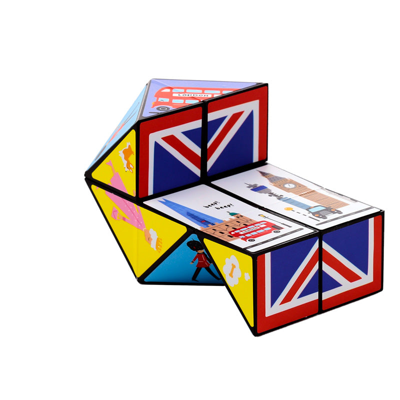 London Souvenir Puzzle Cube Toy