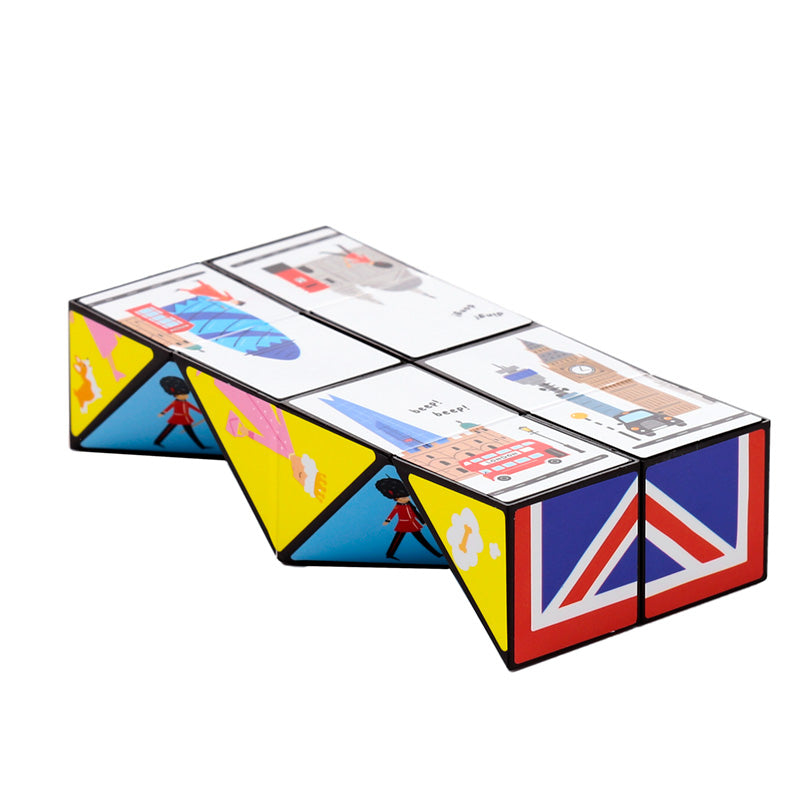 London Souvenir Puzzle Cube Toy