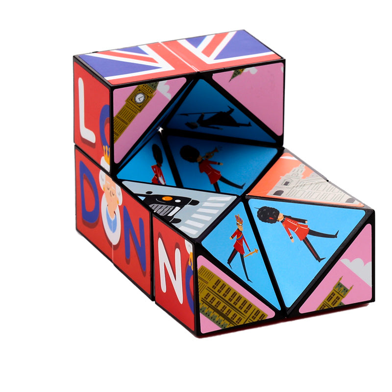 London Souvenir Puzzle Cube Toy