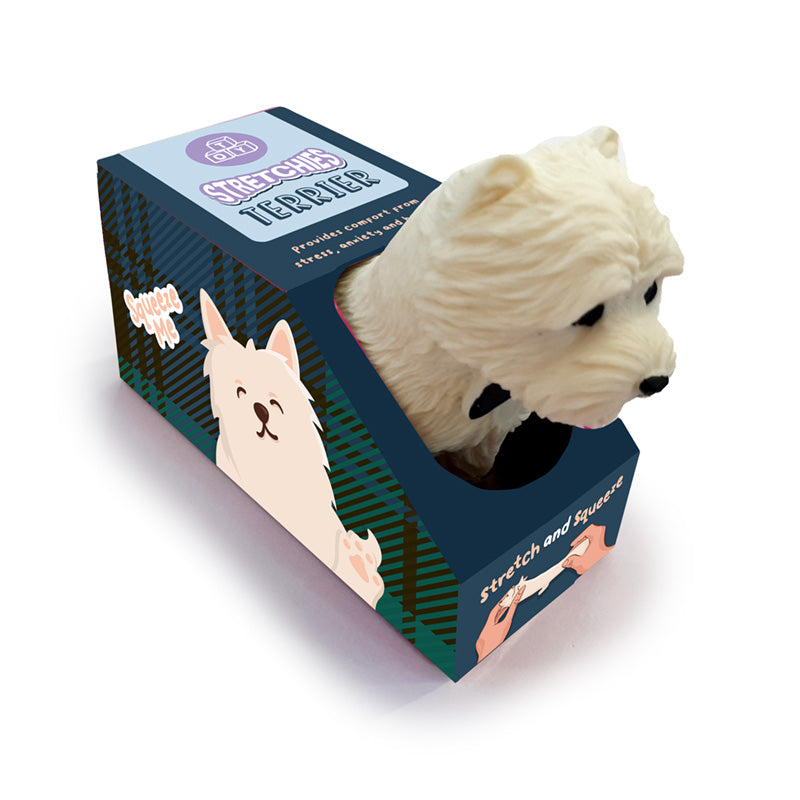 Stretchy West Highland Terrier Dog Toy