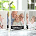 3 Image Photo Upload Collage 11oz Mug - Black