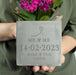 Personalised Mr & Mr Concrete Plant Pot