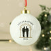 Personalised Mr & Mr Christmas Bauble