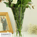 Personalised Engagement Hand Cut Diamante Heart Vase