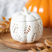 Off White Autumn Leaves Pumpkin Oil Wax Melt Burner