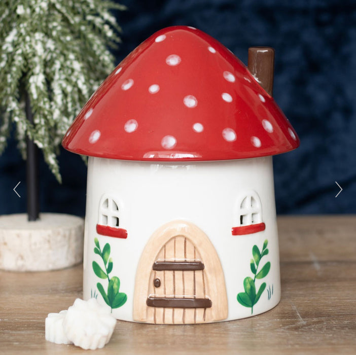 Mushroom House Oil Wax Melt Burner