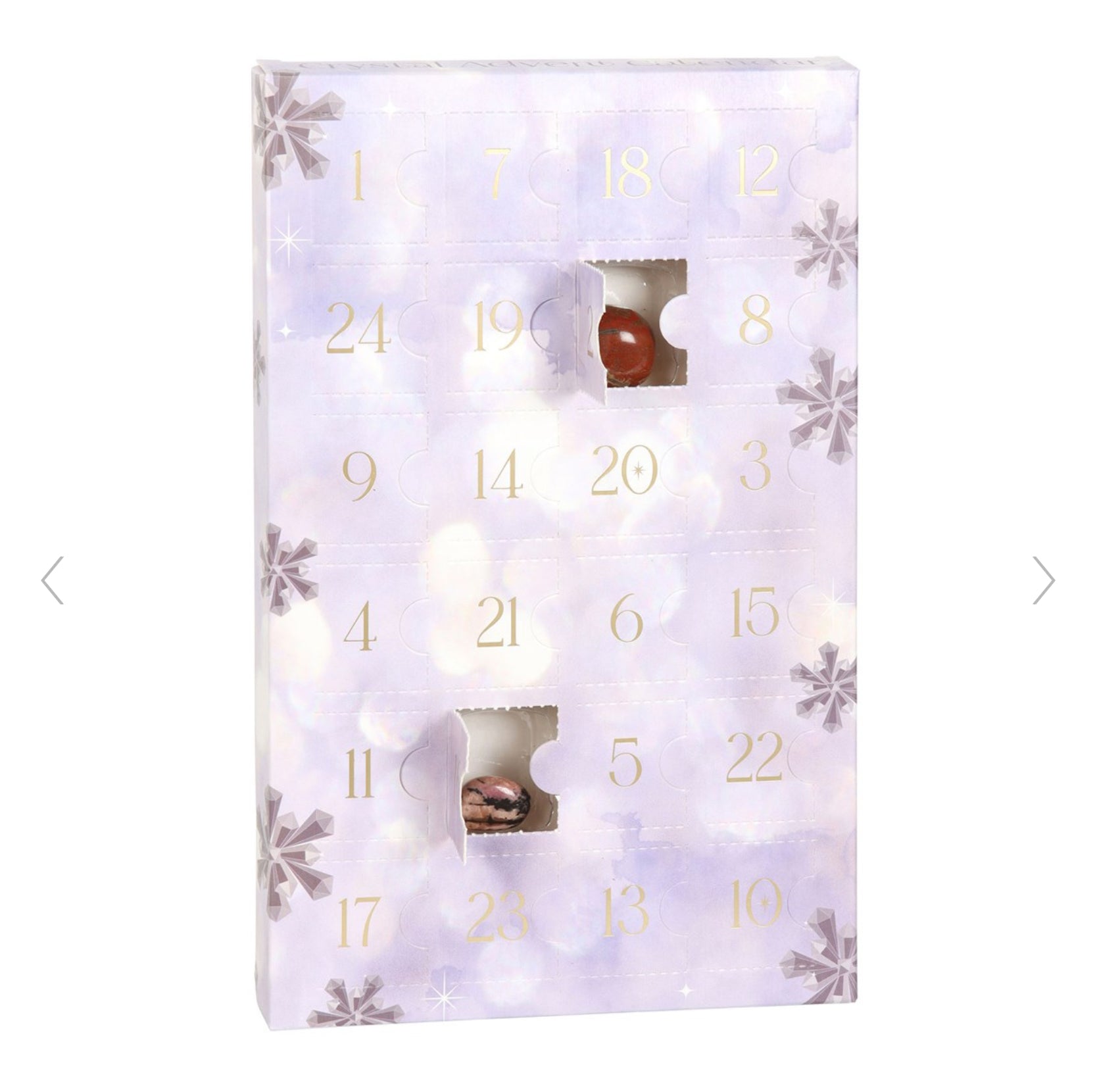 Gemstone Crystal Christmas Advent Calendar