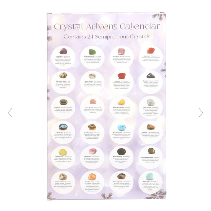 Gemstone Crystal Christmas Advent Calendar