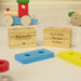 Personalised Wooden Train Toy Set