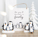 Penguin Family Resin Ornament Decoration 