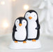 Snuggle Season Resin Penguin Ornament Decoration