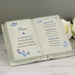 Personalised Forget Me Not Memorial Resin Gravestone Book