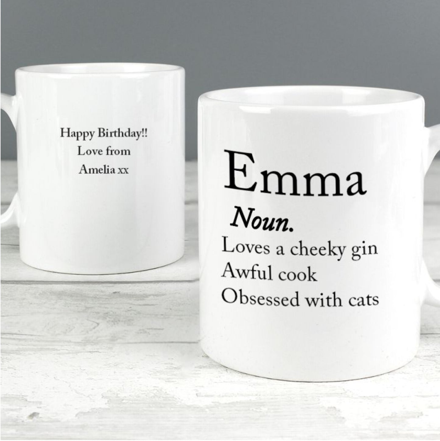 Personalised Best Friend Definition Mug