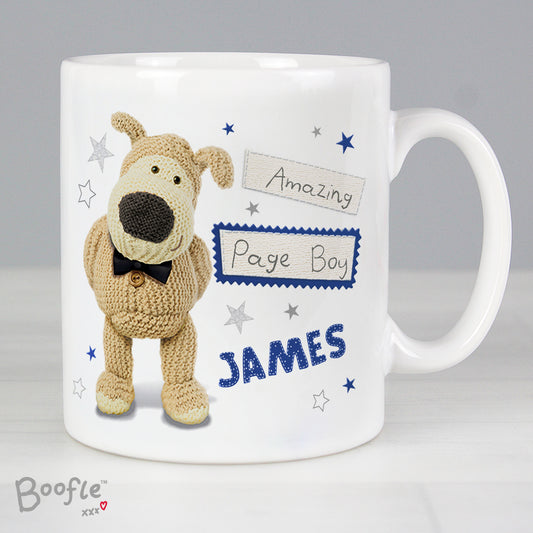 Personalised Boofle Page Boy Mug