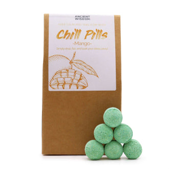 30 Mango Chill Pills Bath Bomb Gift Set 350g