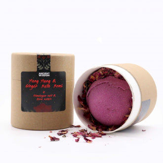 Cupid's Self Care Ylang Ylang & Ginger Bath Bomb Aromatherapy Set