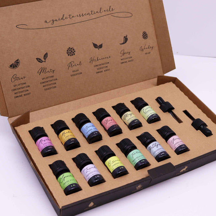 Vegan Cruelty Free Aromatherapy Essential Oil Gift Set - Spring