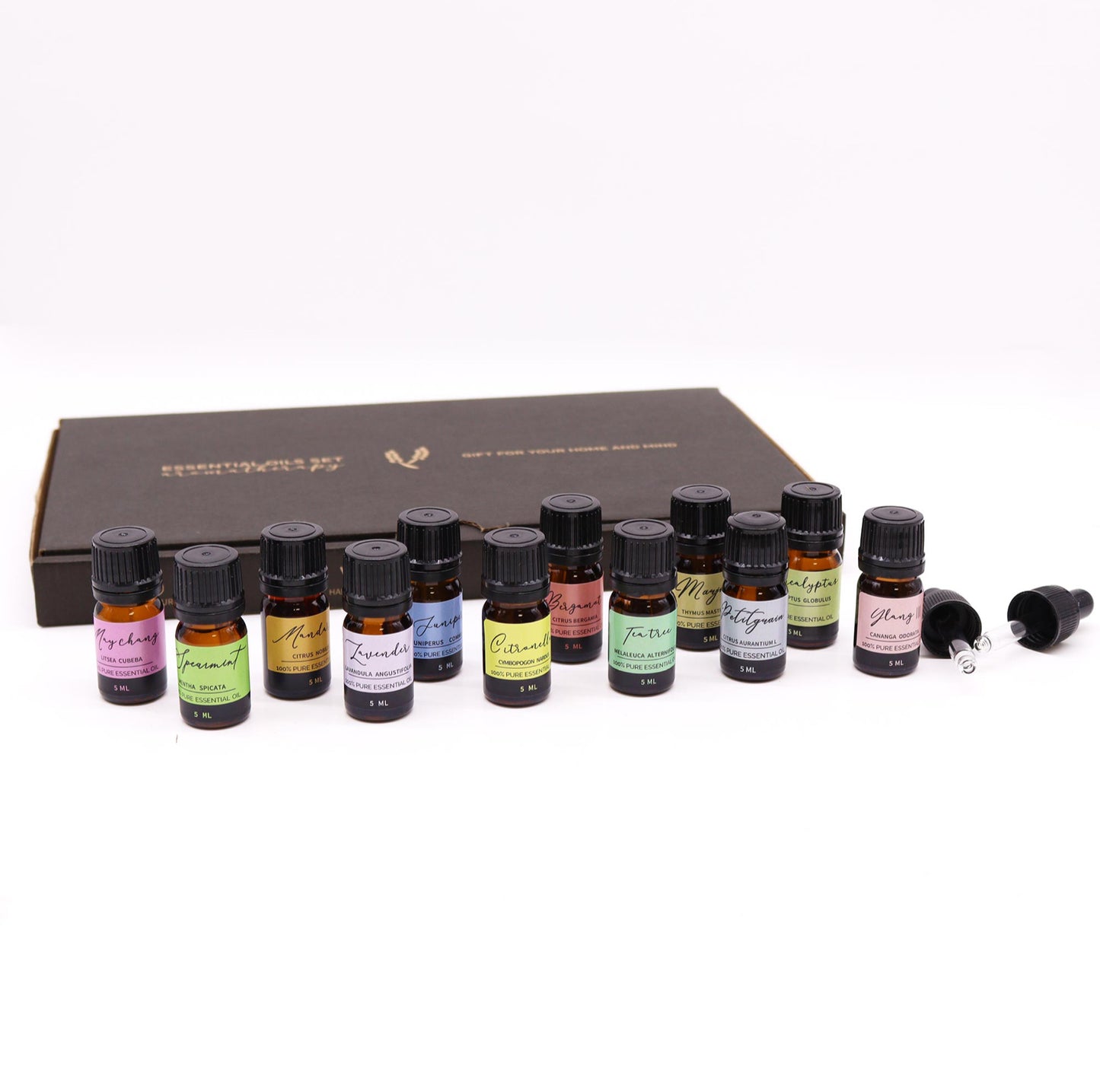 Vegan Cruelty Free Aromatherapy Essential Oil Gift Set - Spring