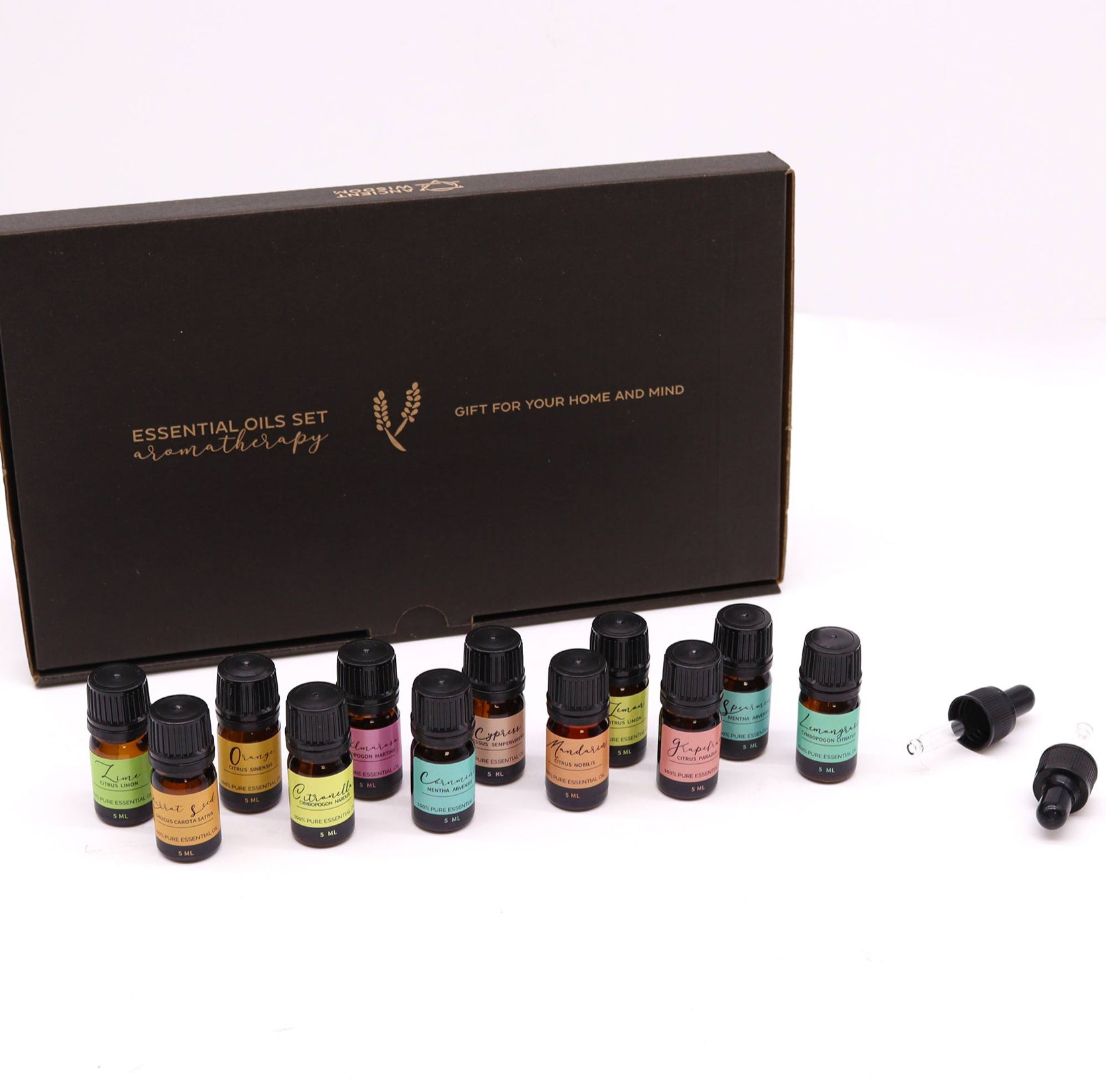 Vegan Friendly Cruelty Free Aromatherapy Essential Oil Gift Set - Summer