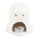 Halloween Ghost Shaped Tealight Candle Holder with Pumpkin