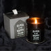 Black is My Happy Colour Opium Gothic Candle