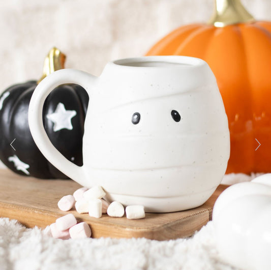 Halloween Mummy Shaped Mug