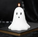 Halloween Unscented Ghost Candle - 10cm