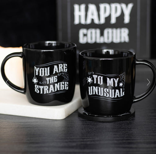 Gothic Strange and Unusual Couples Mug Set