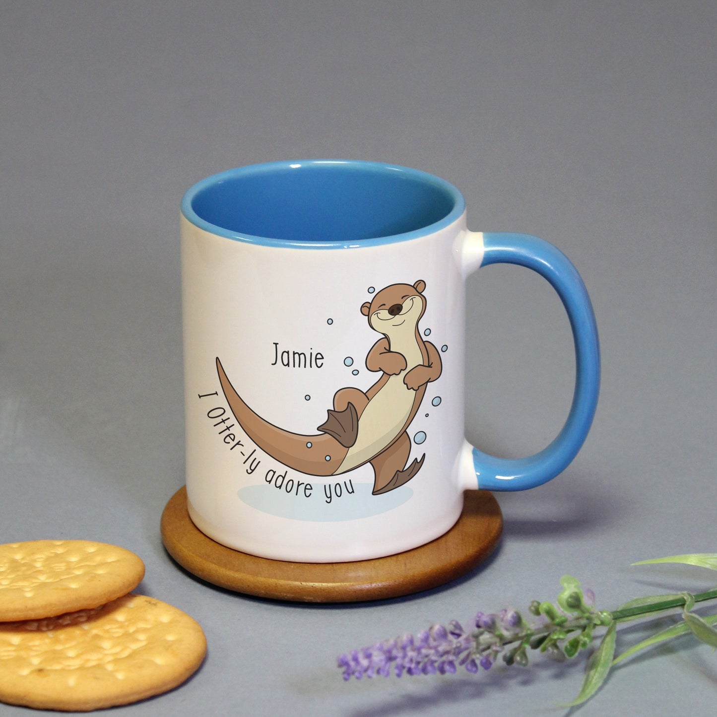 Personalised I Otter-ly Adore You Mug - Myhappymoments.co.uk